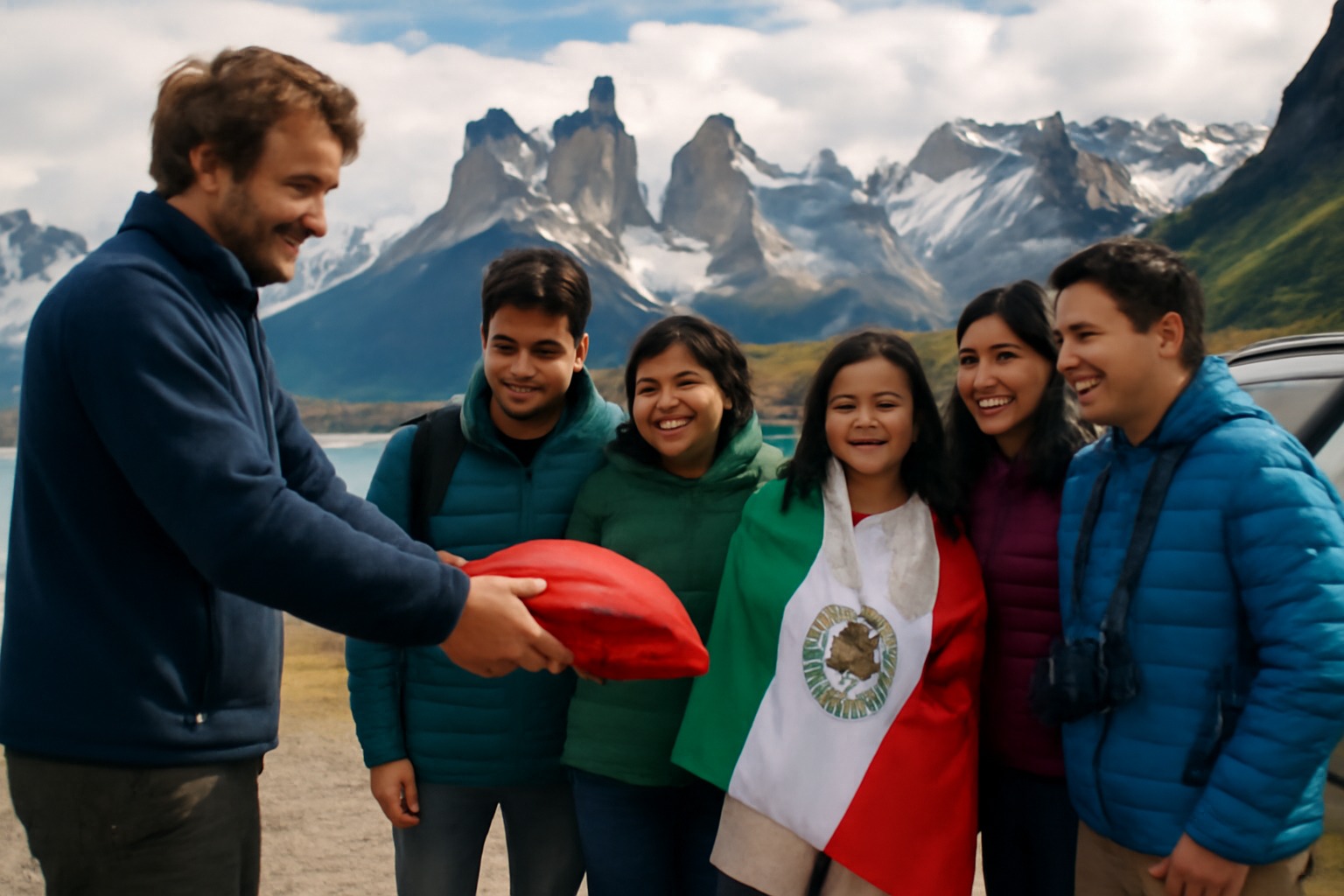 La experiencia de turistas mexicanos en la Patagonia: un gesto comunitario que los conmovió profundamente