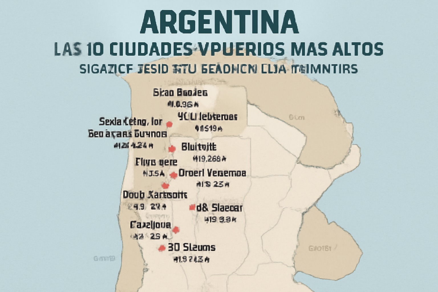 Las 10 ciudades y pueblos más altos de Argentina: vida cotidiana por encima de los 4000 metros