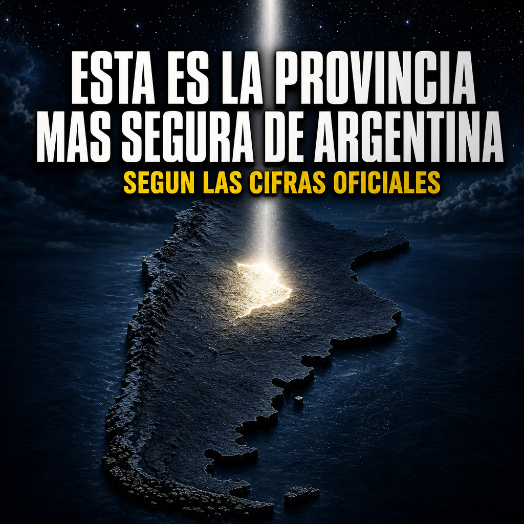 Mapa oscuro de Argentina con una región iluminada, sin revelar la ubicación exacta