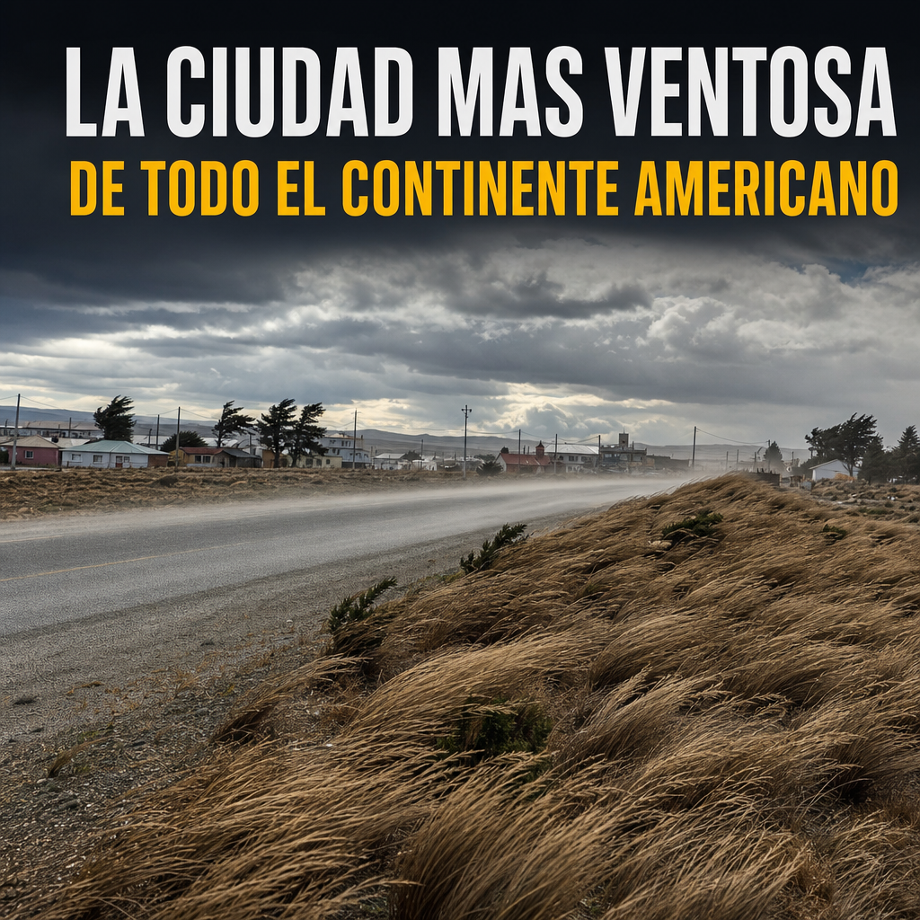 Río Gallegos, la ciudad más ventosa de América